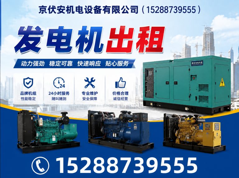图木舒克发电车出租展示图